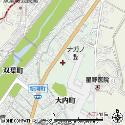 福岡県朝倉市大内町2192-1周辺の地図