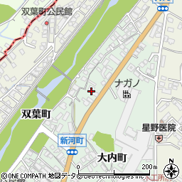 福岡県朝倉市新河町2195-3周辺の地図