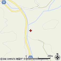 福岡県朝倉郡東峰村周辺の地図