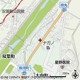 福岡県朝倉市新河町2200周辺の地図