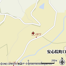 大分県宇佐市安心院町口ノ坪648周辺の地図