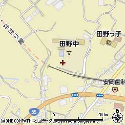 高知県安芸郡田野町1673周辺の地図