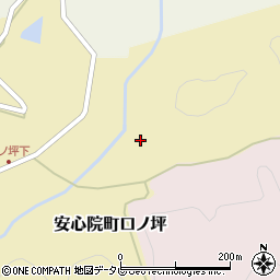 大分県宇佐市安心院町口ノ坪154周辺の地図