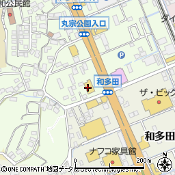 イエローハット唐津店周辺の地図