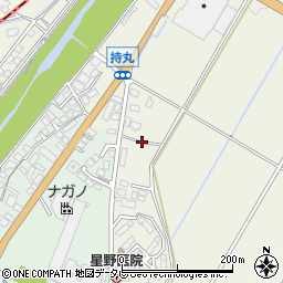 福岡県朝倉市持丸603-4周辺の地図