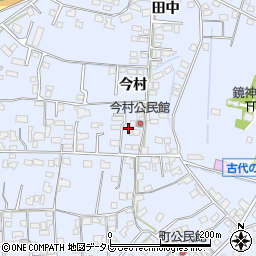 佐賀県唐津市鏡今村周辺の地図