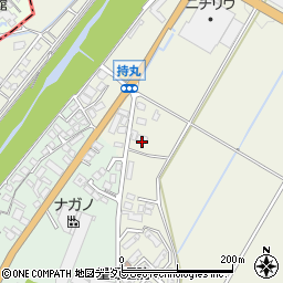 福岡県朝倉市持丸598-5周辺の地図