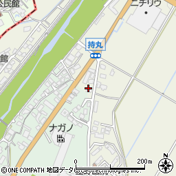福岡県朝倉市持丸608-6周辺の地図