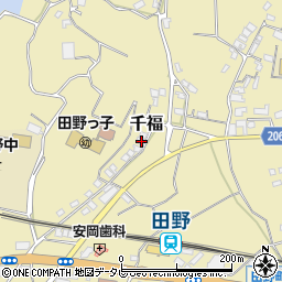 高知県安芸郡田野町1509-1周辺の地図