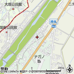 福岡県朝倉市新河町2212周辺の地図