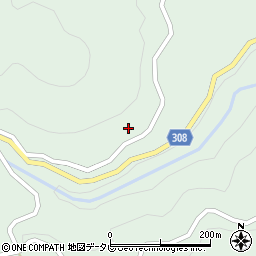 愛媛県大洲市肱川町大谷3580周辺の地図