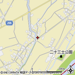 高知県安芸郡田野町316周辺の地図
