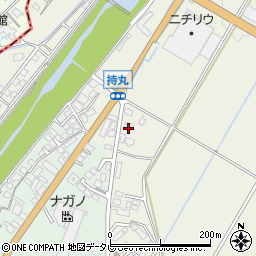 福岡県朝倉市持丸598-12周辺の地図