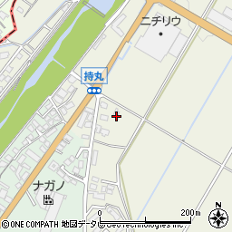 福岡県朝倉市持丸604周辺の地図