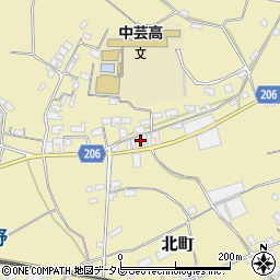 高知県安芸郡田野町977周辺の地図
