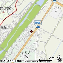 福岡県朝倉市持丸644-49周辺の地図