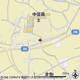 高知県安芸郡田野町1286周辺の地図