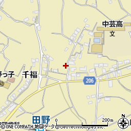 高知県安芸郡田野町1318周辺の地図