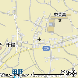 高知県安芸郡田野町1306周辺の地図