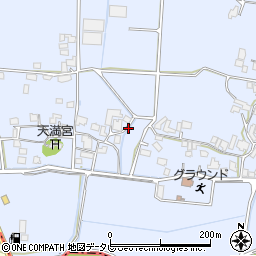 福岡県筑前町（朝倉郡）四三嶋周辺の地図