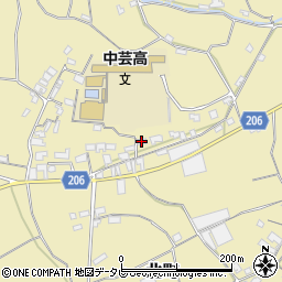 高知県安芸郡田野町1279周辺の地図