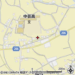 高知県安芸郡田野町1277周辺の地図