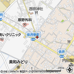 矢野米穀店周辺の地図