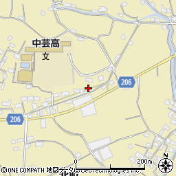 高知県安芸郡田野町1187周辺の地図