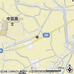 高知県安芸郡田野町995周辺の地図