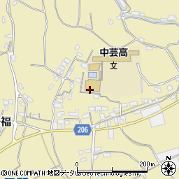 高知県安芸郡田野町1268-2周辺の地図
