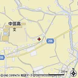 高知県安芸郡田野町1189周辺の地図