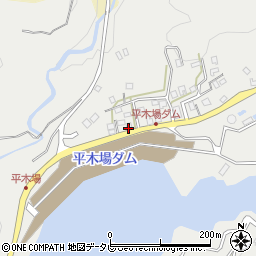 中山自動車周辺の地図