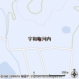 〒797-0035 愛媛県西予市宇和町河内の地図