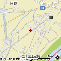 高知県安芸郡田野町298-1周辺の地図