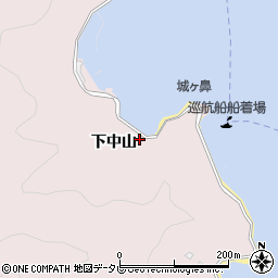 高知県須崎市浦ノ内下中山16周辺の地図