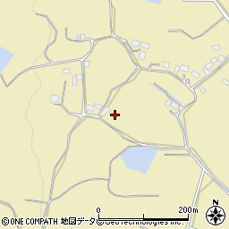 大分県杵築市奈多445-2周辺の地図