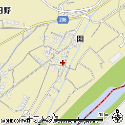 高知県安芸郡田野町262周辺の地図