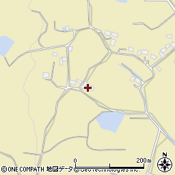 大分県杵築市奈多445周辺の地図