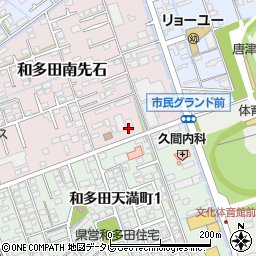 唐津信用金庫和多田支店周辺の地図