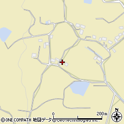 大分県杵築市奈多442-1周辺の地図