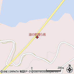 道の駅鷹ら島周辺の地図
