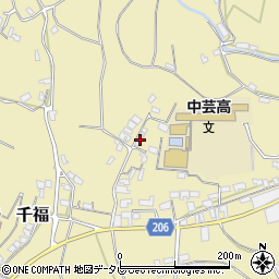高知県安芸郡田野町1237周辺の地図