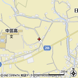 高知県安芸郡田野町1182周辺の地図