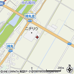 福岡県朝倉市持丸579-1周辺の地図