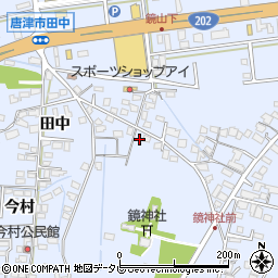 佐賀県唐津市鏡山添1830-41周辺の地図