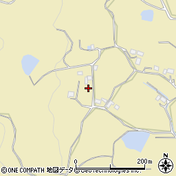 大分県杵築市奈多459-1周辺の地図