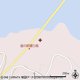 道の駅鷹ら島周辺の地図