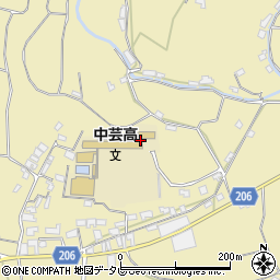高知県安芸郡田野町1203周辺の地図
