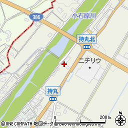 福岡県朝倉市持丸644-11周辺の地図