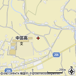 高知県安芸郡田野町1177周辺の地図